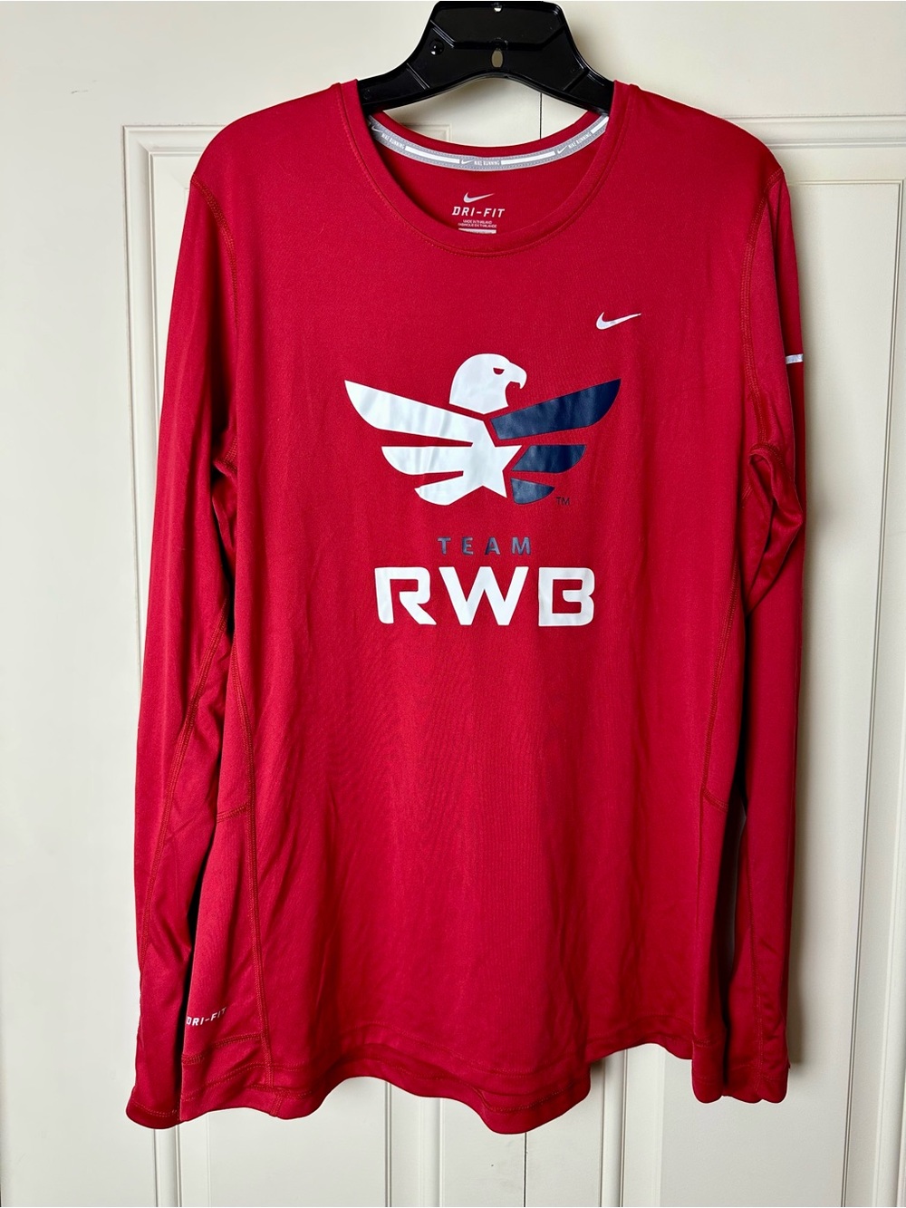 Nike Red Team RWB Dri-FIT Long Sleeve Performance Tee